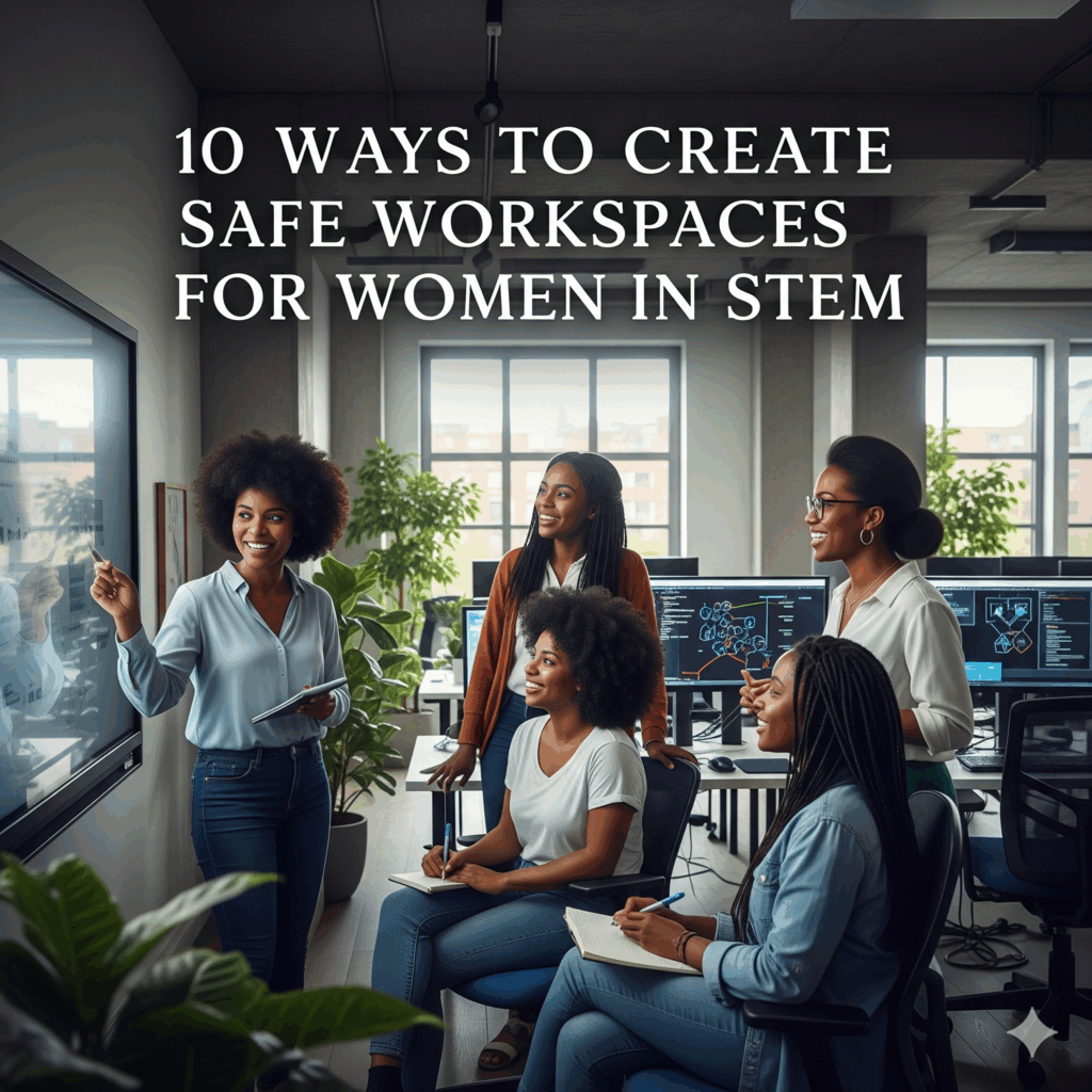 10 Ways to Create Safe Workspaces for Women in STEM