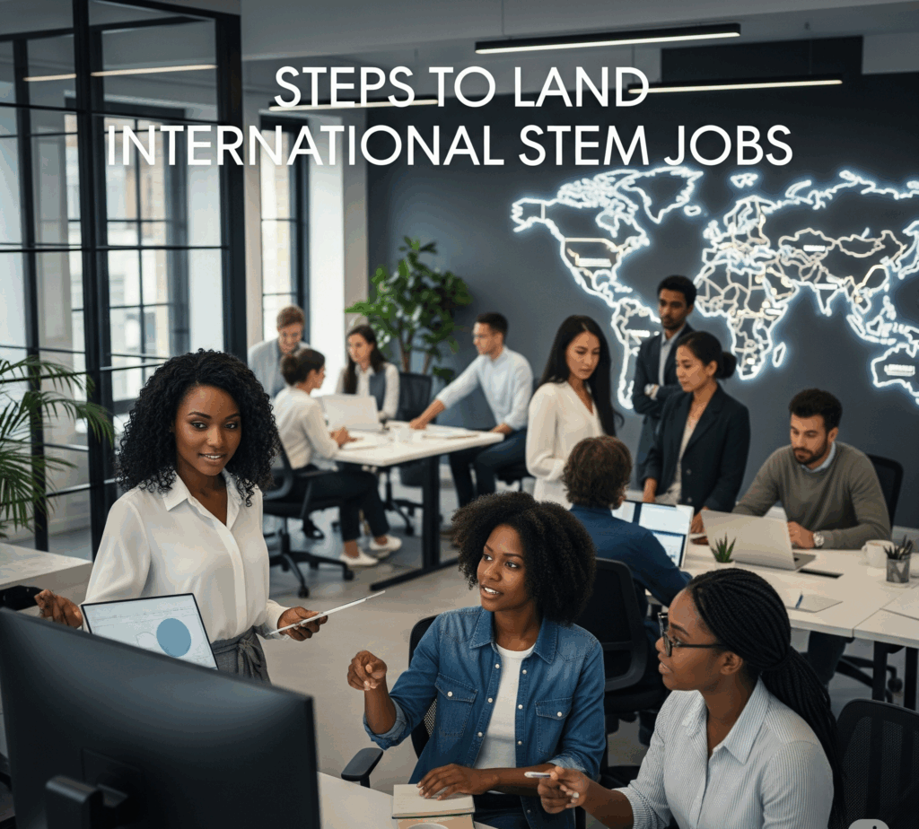 Steps to Land International STEM Jobs