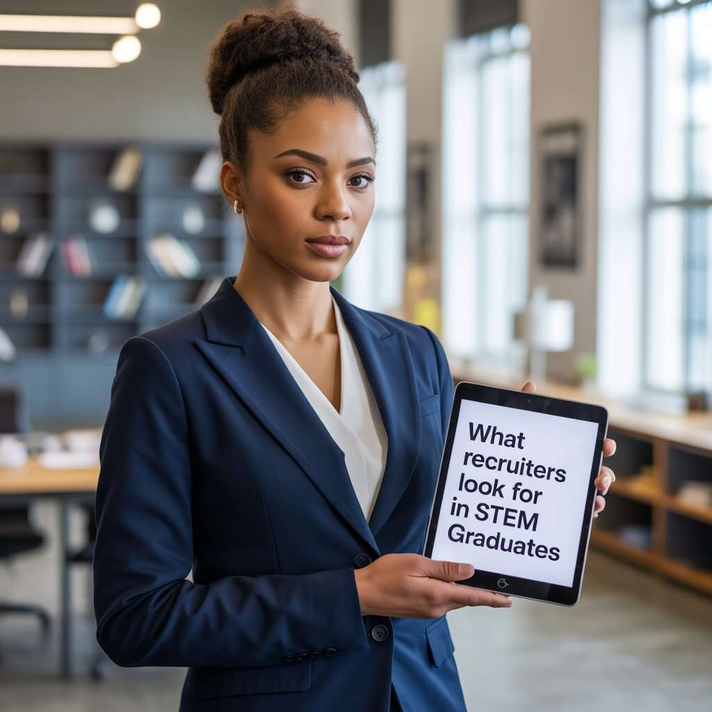 What Recruiters Look For in STEM Graduates is more than a degree. Learn the key skills employers want and how mentorship, community, and our Thrive Hub Accelerator can help you land your dream job.