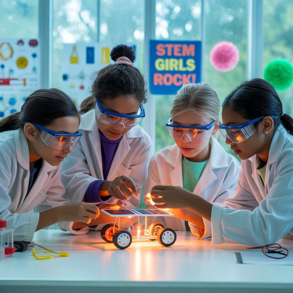 STEM clubs, STEM education, student innovation, school extracurricular activities, STEM careers, hands-on learning, mentoring in STEM, gender gap in STEM, future of work skills, African STEM community