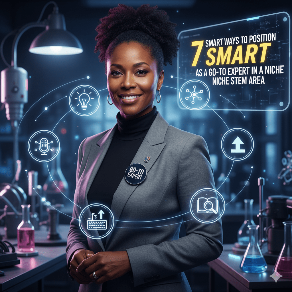 7 Smart Ways to Position Yourself as a Go-To Expert in a Niche STEM Area