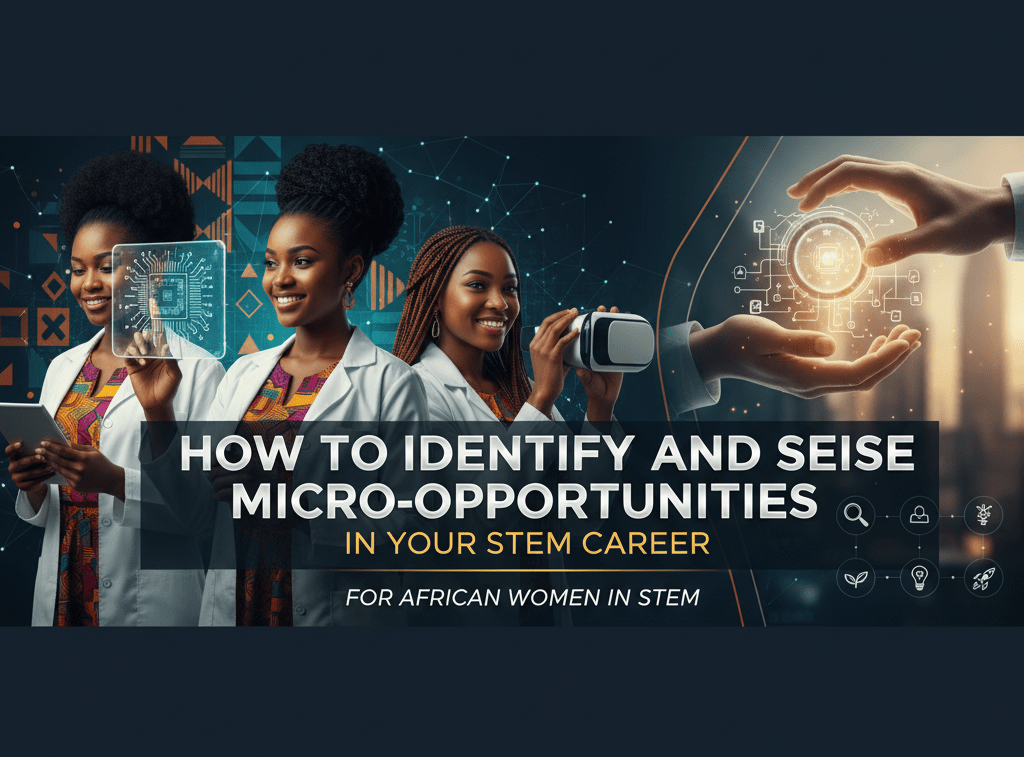 How to Identify and Seize Micro-Opportunities in Your STEM Career