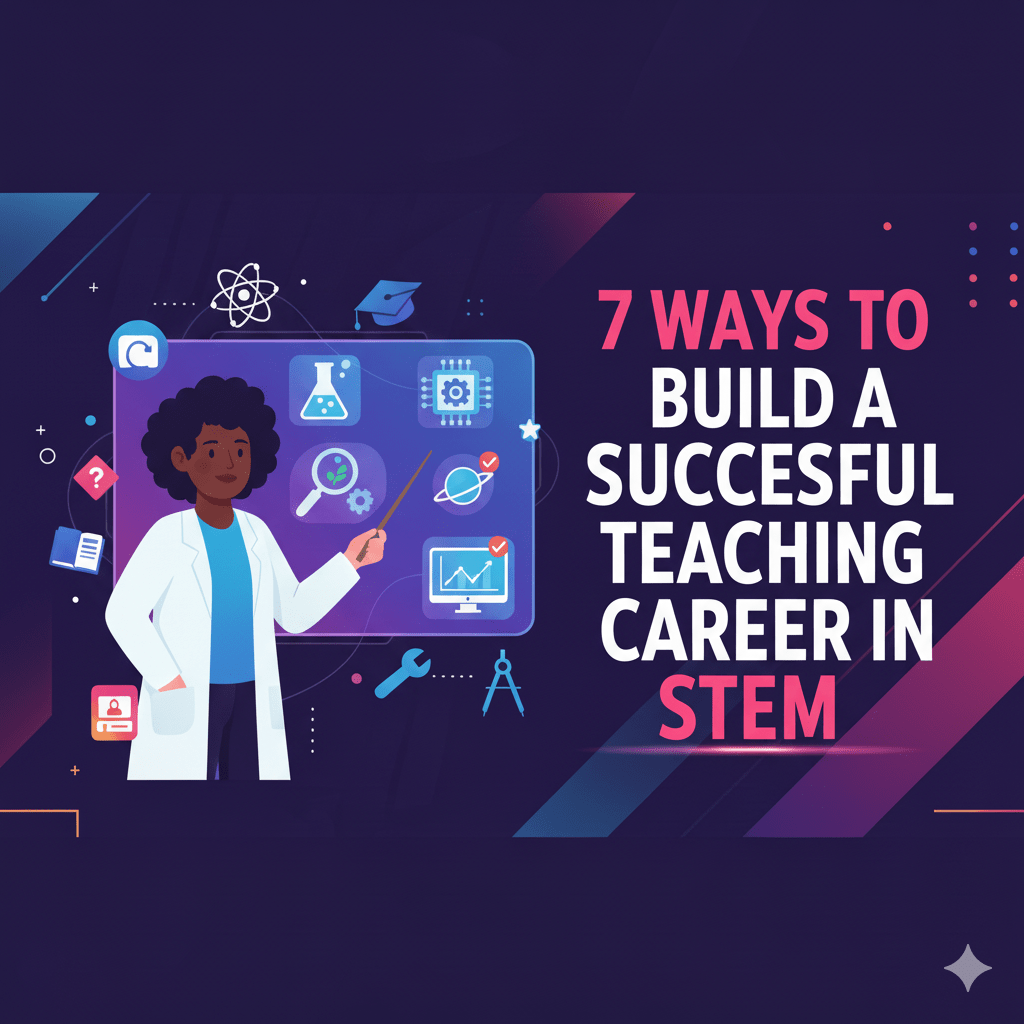 7 Ways to Build a Successful Teaching Career in STEM