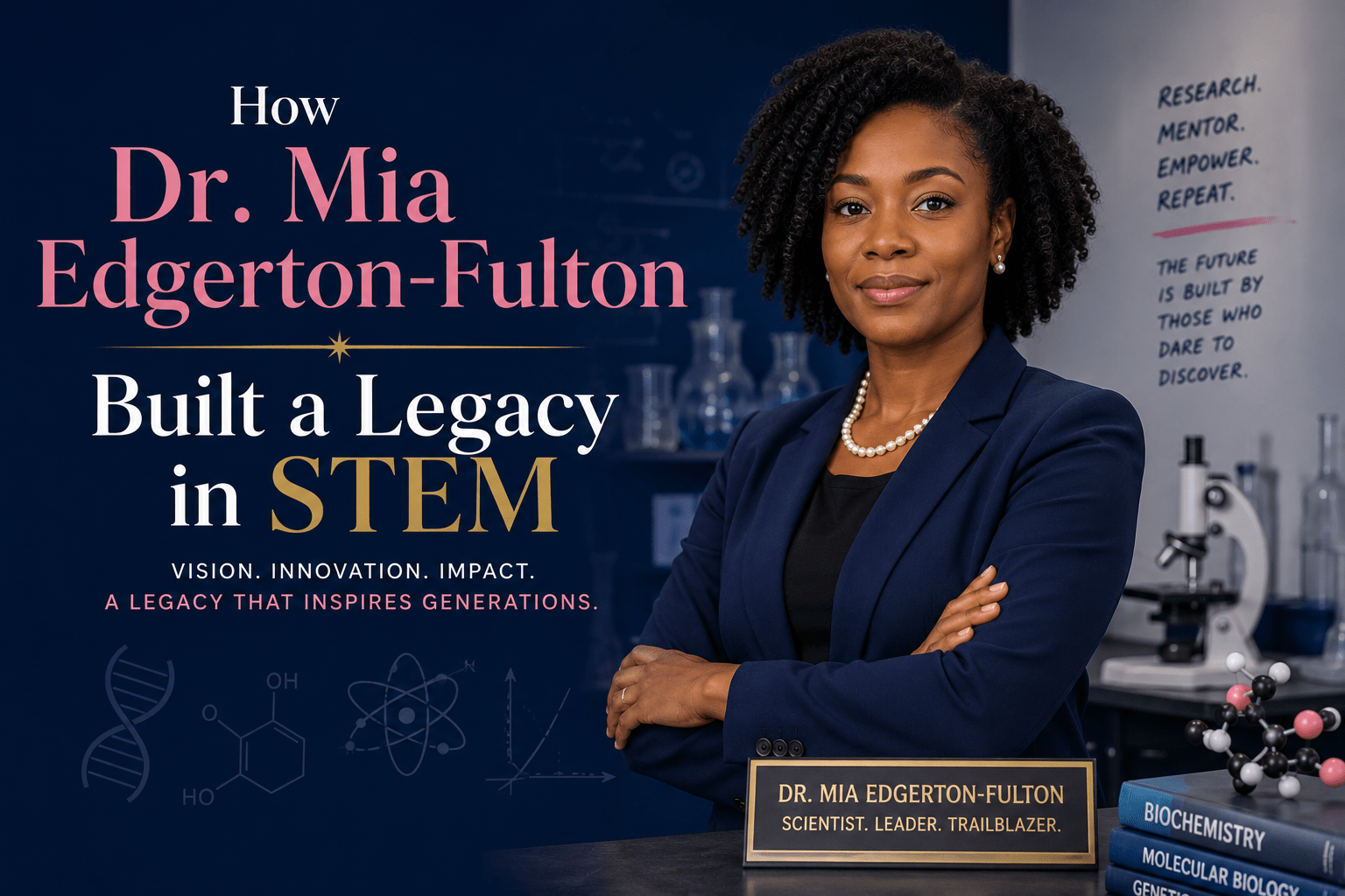 How Dr. Mia Edgerton-Fulton Built a Legacy in STEM