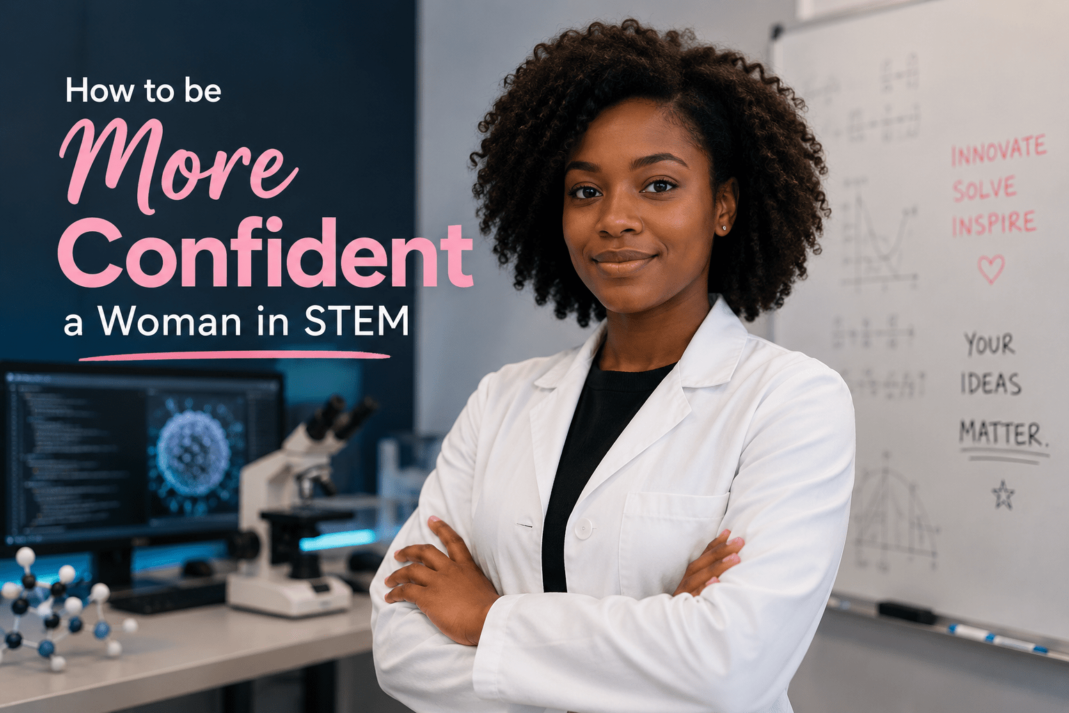How to be More Confident a Woman in STEM