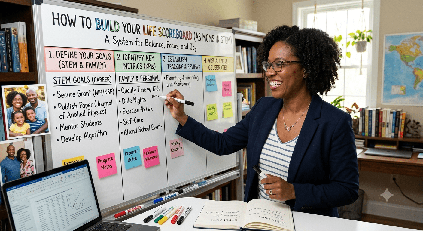 How to Build Life Scoreboard as Moms in STEM