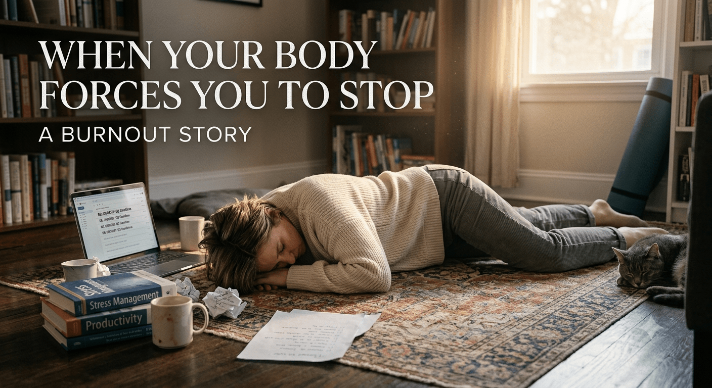 create image for When Your Body Forces You to Stop A Burnout Story